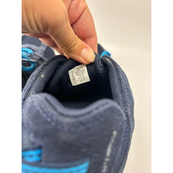 Unisex Columbia Blue Hiking Shoes Size 7 - Picture 5 of 8